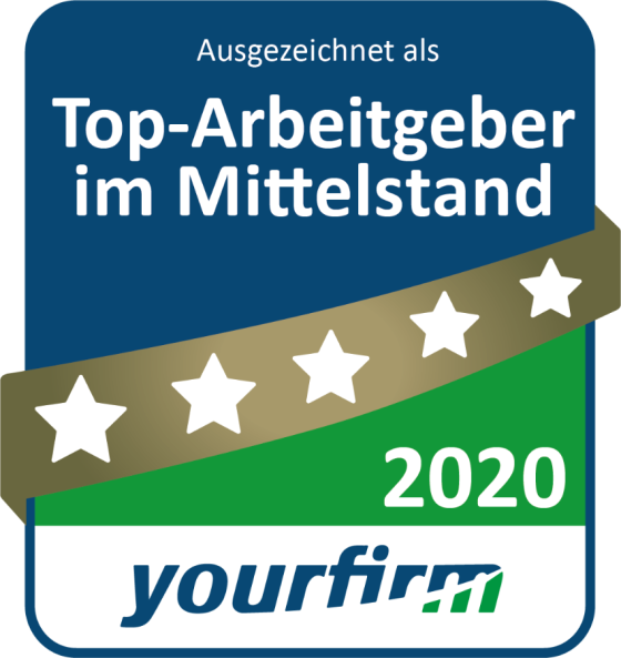 Auszeichnung Top-Arbeitgeber im Mittelstand 2020