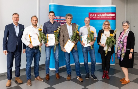 Die KTW Fassadentechnik GmbH war Finalist bei der Verleihung des HWK Azubi-Awards 2022