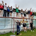 KTW unterstützt Projektwoche an Berlstedter Gymnasium 2026 - Fassade künstlerisch