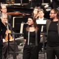 KTW Benefizkonzert - Klaus Hannes und Lisa auf der Bühne