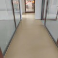 Bodenbeschichtung Arnstadt, Laufflächen mit gelber Beschichtung Gang