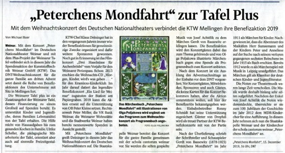 Peterchens Mondfahrt KTW-Benefiz-Aktion 2019