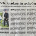 Spatenstich zum Glasfaser-/Breitbandausbau mit der Thüringer Netkom in der KTW am 22.07.2021 (TA)