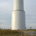 Hochfundament an Windanlage in Hahnstedt